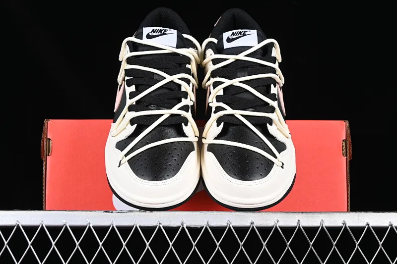 All Categories Nk SB Dunk Series Nk SB Dunk Low Low-top sneakers Nk Dunk Low Steam Puppet-Smoky Rose SB strap casual sneakers FD1232-001